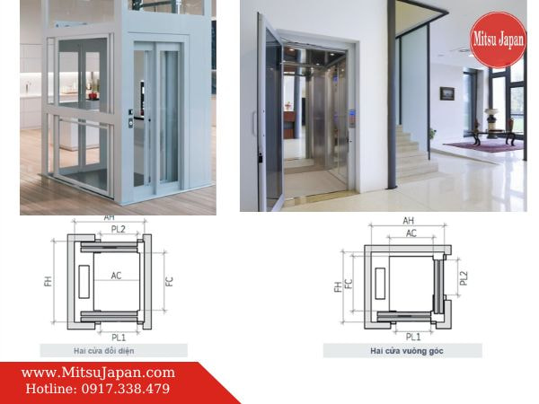 thang máy 2 cửa 9