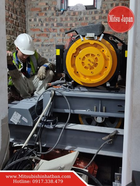 Động cơ không hộp số Fuji – vận hành êm, tiết kiệm điện năng