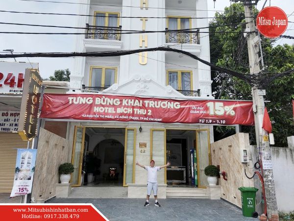 Thang máy cho nhà nghỉ giúp khách di chuyển dễ dàng, an toàn và tiện nghi hơn