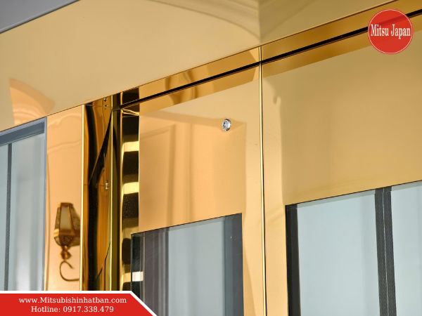 Thang máy kính Fuji cho khách sạn nhỏ, thiết kế hiện đại và sang trọng