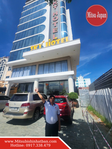 Thang máy mini cho nhà nghỉ giúp tiết kiệm diện tích, phù hợp công trình nhỏ