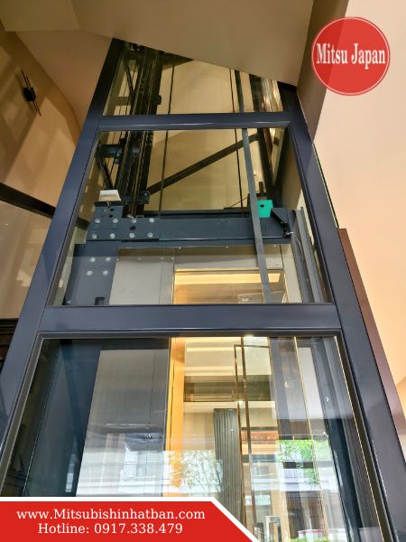 chi phí lắp đặt thang máy gia đình 300kg