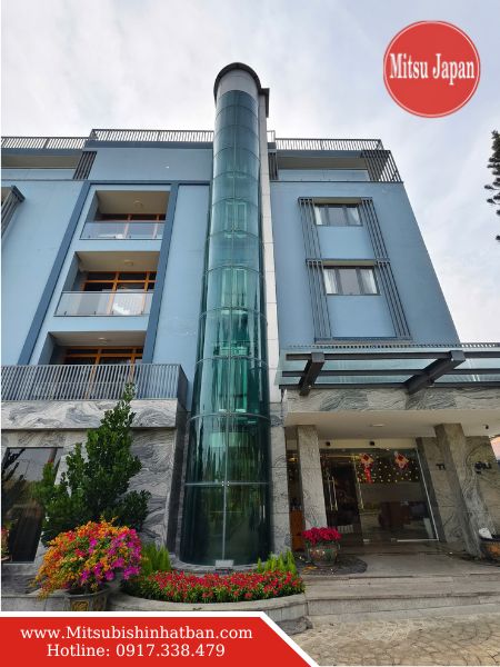 chi phí thang máy mini phụ thuộc vào tải trọng và vật liệu cabin