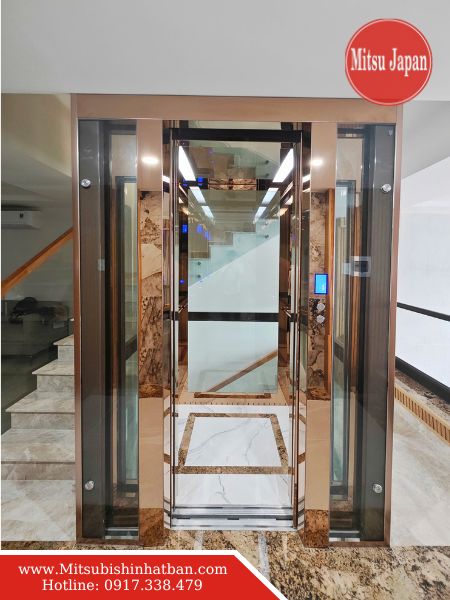 Giá thang máy gia đình 250kg chỉ từ 320 triệu