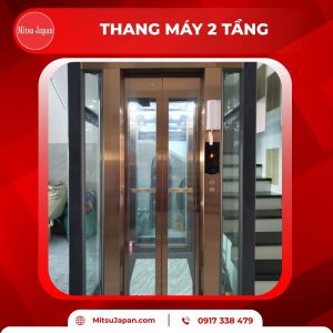 thang máy 2 tầng Mitsu Japan