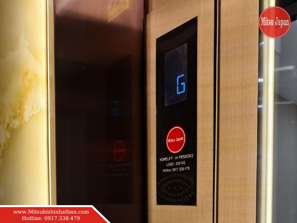Thang máy 300kg cho nhà phố, vận hành êm ái và tiết kiệm năng lượng
