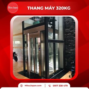 thang máy 320kg Mitsu Japan